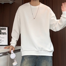 S5022/特P30春装新款高个性套头卫衣男潮流宽松百搭长袖T恤外套，男装T恤，电商A141