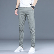 2026男士休闲裤夏秋季大码韩版修身男裤小脚长裤9118-p35四季有货，男装休闲裤，星座224