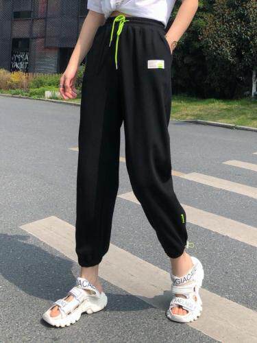 针织卫裤，女装休闲裤，研秀