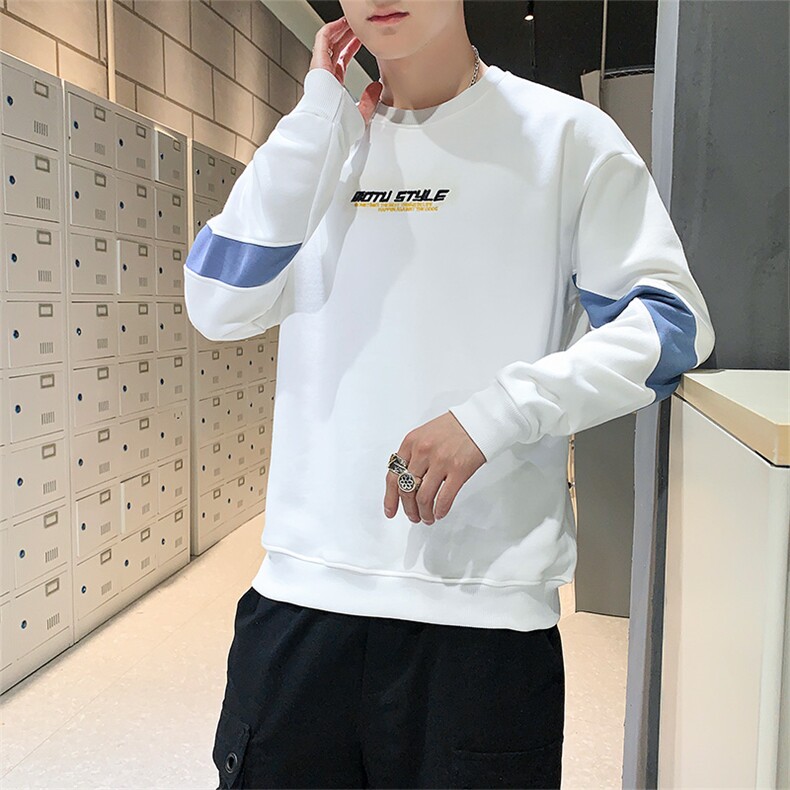 圆领卫衣男2021春秋季新款韩版潮流宽松百搭长袖印花休闲上衣P25,男装卫衣,星座217-4