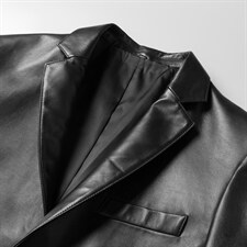 SF5097大货主推款新款皮衣男绵羊皮外套西服夹克韩版修身P580，男装皮衣，电商B360