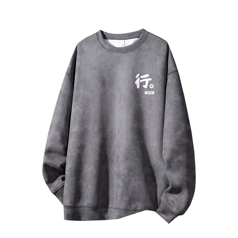 得物供货、重磅420克现货麂皮绒扎染卫衣HD019-1-LY25176ZR-P35,男装卫衣,电商019-1