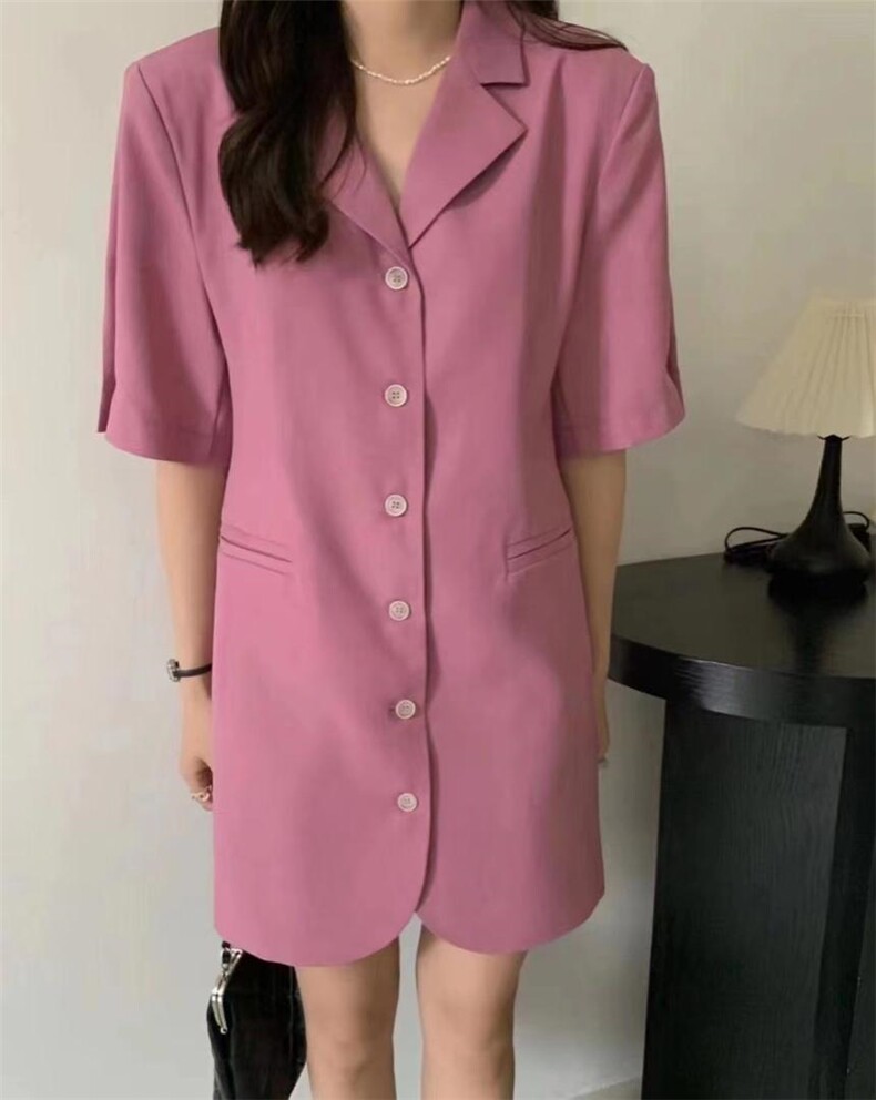 短袖西装裙3色2码，女装西装，SYH