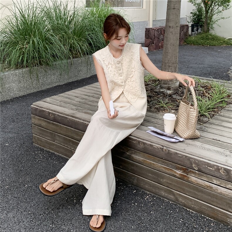 现货蕾丝钩花套装2C105-0511-P175-K258,女装套装/套裙,2C105