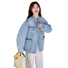 牛仔外套2C198-6528-P155K238，女装短外套，2C198