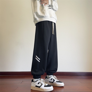 运动裤男士卫裤宽松休闲裤子百搭直筒长裤 227-2*K28*P45控68图片