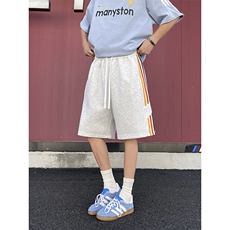 美式高街短裤男夏季潮流宽松百搭五分裤9033-P32，男装牛仔裤，电商B380（原B361）