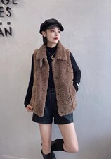 皮毛马甲，女装马甲，嫣然贝阁