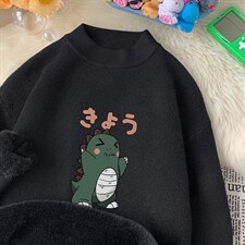 M18037-P45加绒款-P65半高领毛衣男士大码针织衫男毛线衣男，男装针织衫/毛衣，电商A040
