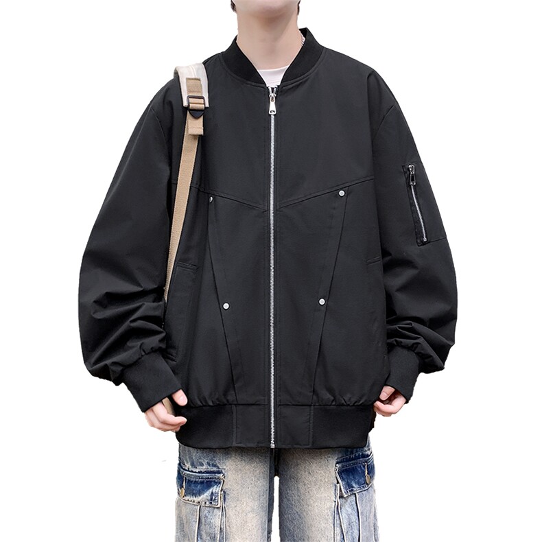 JK6838-P68L-9XL秋季新款大码美式重磅翻领休闲夹克控98,男装夹克,星座109
