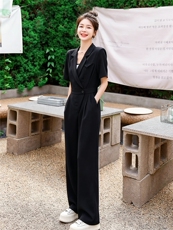 2026年夏季中高腰时尚连体裤女装连衣裤，女装连体裤，微微衣阁