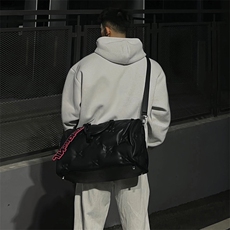 抖音得物高品质二开秋冬美式高街重磅结构辑明线连帽卫衣外套W75，男装卫衣，电商A486-1