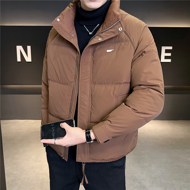 M-3XL B353 3531 P195 咖色2025冬羽绒服【标50控活动价288】图片