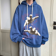 连帽卫衣男大码胖子帽衫大号运动服WY2452-P35，男装卫衣，电商A040