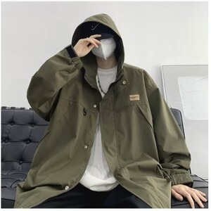 连帽冲锋衣男女春秋冬潮牌外套潮流宽松休闲夹克JKZ101-P60图片