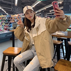 oversize防晒衣女2024夏季新款宽松大码博外套户外防晒服，女装短外套，梦懿尔
