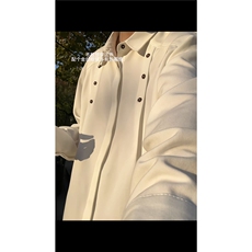 春秋季男简约潮流衬衣男款长袖衬衫男生韩系休闲风宽松翻领上衣，男装衬衫，电商B319