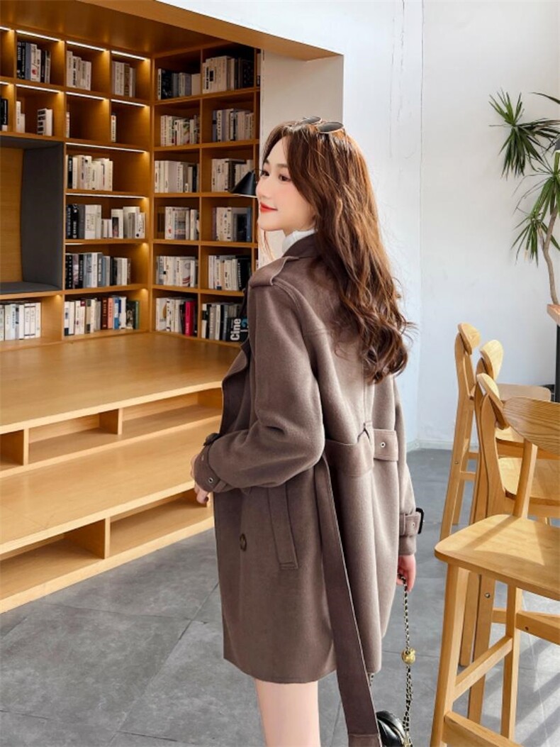 双面羊绒大衣，其它，裳之恋语