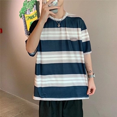 男圆领T恤宽松短袖T75P25，男装T恤，星座1116-2