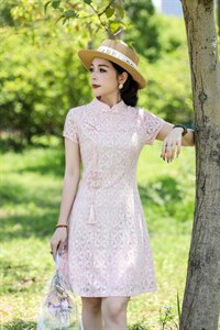 2022年夏装爆新款旗袍裙,女装汉服/婚纱/旗袍/礼服,艾佳美