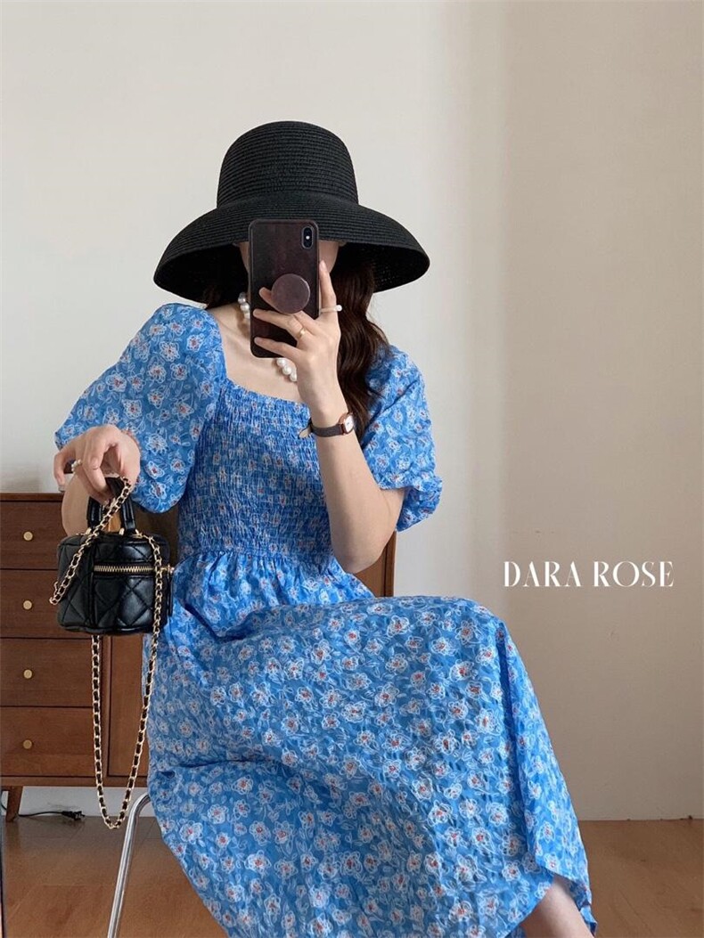 怒推新款！法式简约公主系列连衣裙！质感好！ML,女装连衣裙,DARA ROSE