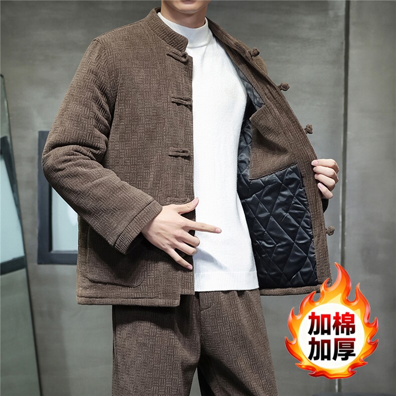 冬季风棉衣唐装夹棉加厚外套中式复古大码上衣男MY2531-P135,男装棉衣,电商A008