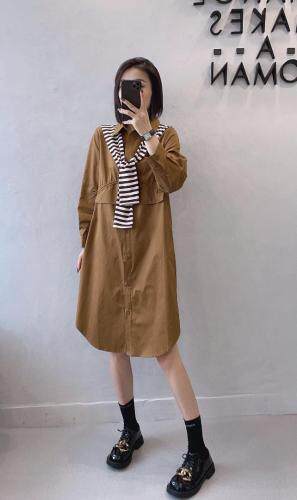 2021秋款连衣裙，女装连衣裙，曼希野