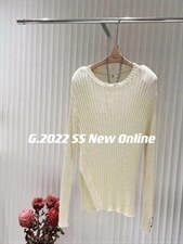 新款垫肩针织上衣均码现货，其它，G