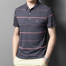 短袖T恤男纯色POLO衫夏季新款男士休闲潮流半袖体恤衫 P58图片