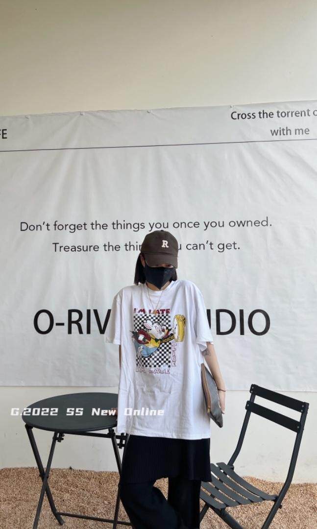 卡通图案纯T黑白2色均码现货，其它，G