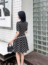 刺绣订珠连衣裙，女装连衣裙，天使公主