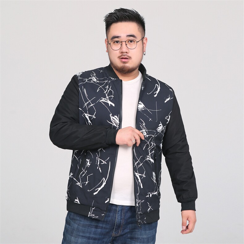 L-8XL冬装新款男士棉衣外套加厚保暖棉服加肥加大码803加厚款P85,男装夹克,星座802