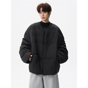 8XL-M 90白鸭绒！超厚短外套羽绒服男面包服棉衣YRFC06P220控258,男装羽绒服,电商D206-1