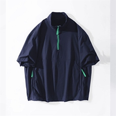抖音---大幂买手店--立领拉链T恤tx003-TP455，男装T恤，电商A089-1