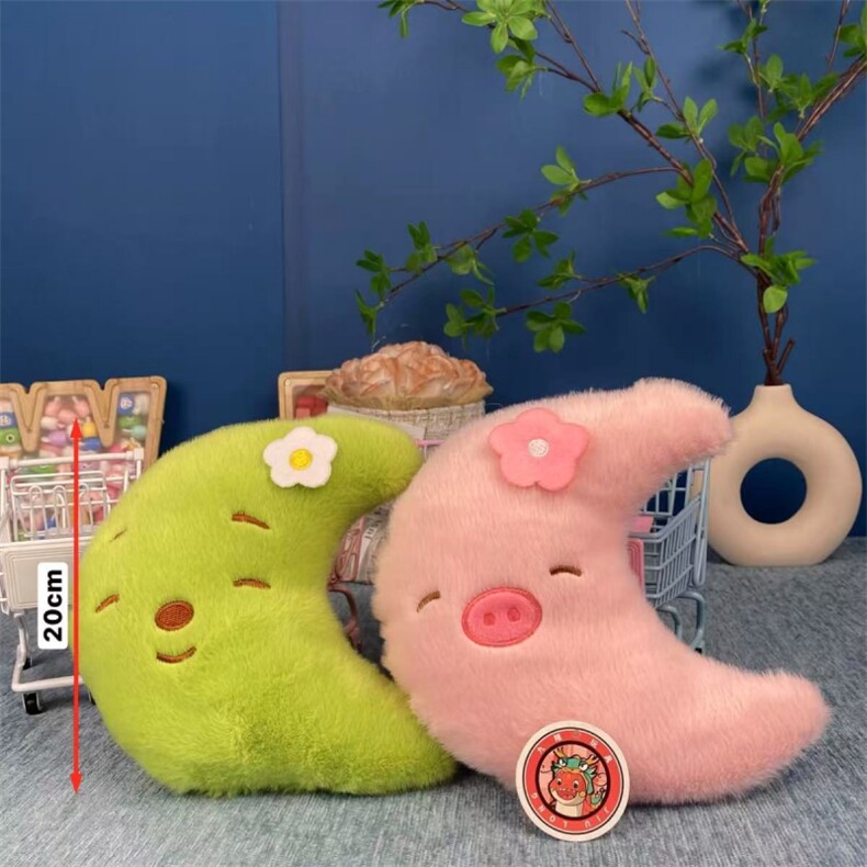 萌萌月（百个起售），喜乐毛绒制造工厂