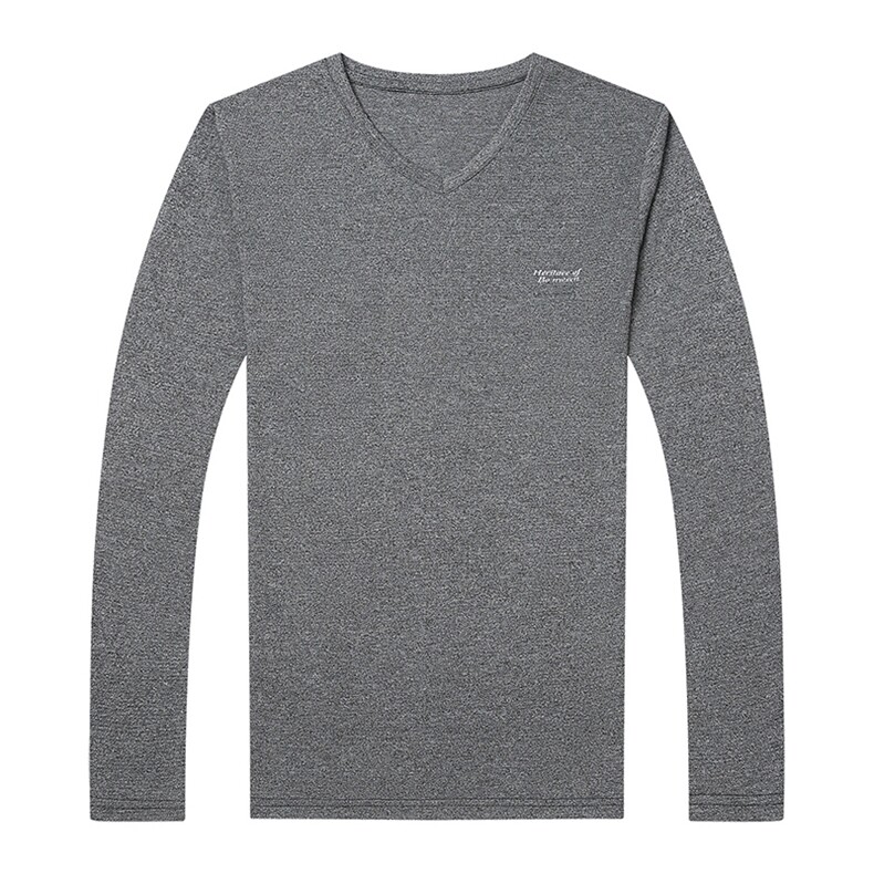 HPN-T9866男式秋季服装新款长袖T恤青年V领卫衣四季打底体恤P51,男装T恤,电商B360