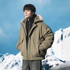 韩版冬季新款舒适亲肤潮流百搭男棉袄外套加棉加厚棉服2998-P115，男装棉衣，电商B306