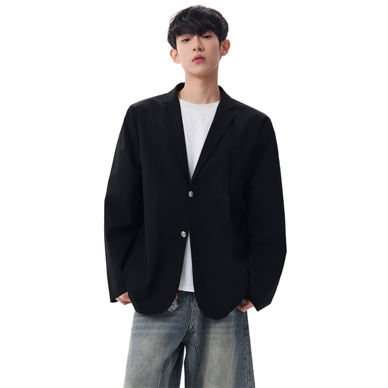 春季新款商务风西装外套男休闲西服男士西服X02629-P83,男装西服套装,星座308B-2