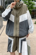 夏季连帽夹克衫防晒服套装运动风时尚防晒衣男XZ514-2-1612-P98，男装防晒衣，星座514-2(原B239)