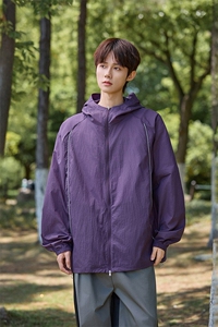 UPF50+有报告 凉感轻薄透气宽松大码潮流防晒服 DQC657-P48图片