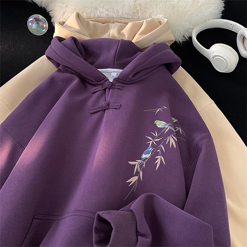 904-2-SY677-P60控88秋装新款新中式盘扣连帽卫衣宽松男女,男装卫衣,星座904-2