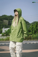 秋季新款港风大码宽松百搭连帽防水冲锋衣夹克男女insJK1265-P53，男装夹克，星座313A(原308A-2)