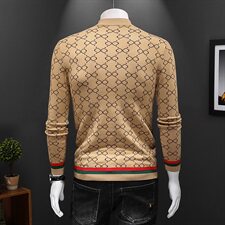 2081莉莉家主推备大货秋冬羊毛衫有4XL可穿210斤，男装针织衫/毛衣，电商D207