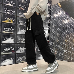 2025冬季新款一裤两穿保暖棉裤工装裤A316-1-K1202P68控85图片