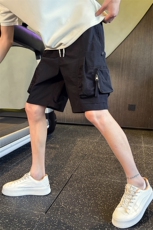 速干工装短裤男夏季薄款美式机能五分裤宽松运动休闲中裤D922，男装牛仔裤，电商C208