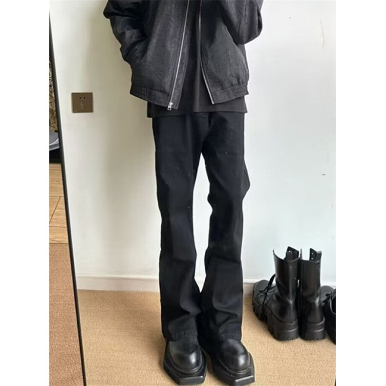 牛仔裤美式复古潮流直筒百搭裤子宽松阔腿休闲牛仔裤男N786,男装牛仔裤,星座1116A（原606A-3）