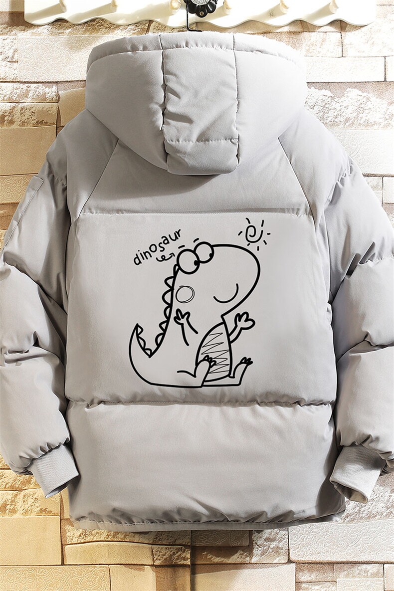 MY16172-P100加厚加绒连帽衣男大码服男面包服男砖墙挂拍,男装棉衣,电商A040A