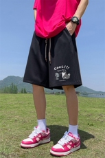 已注册小狗风扇直播抖音得物男五分中裤休闲运动短裤K387P30，男装牛仔裤，电商C408-1(原B339-1)