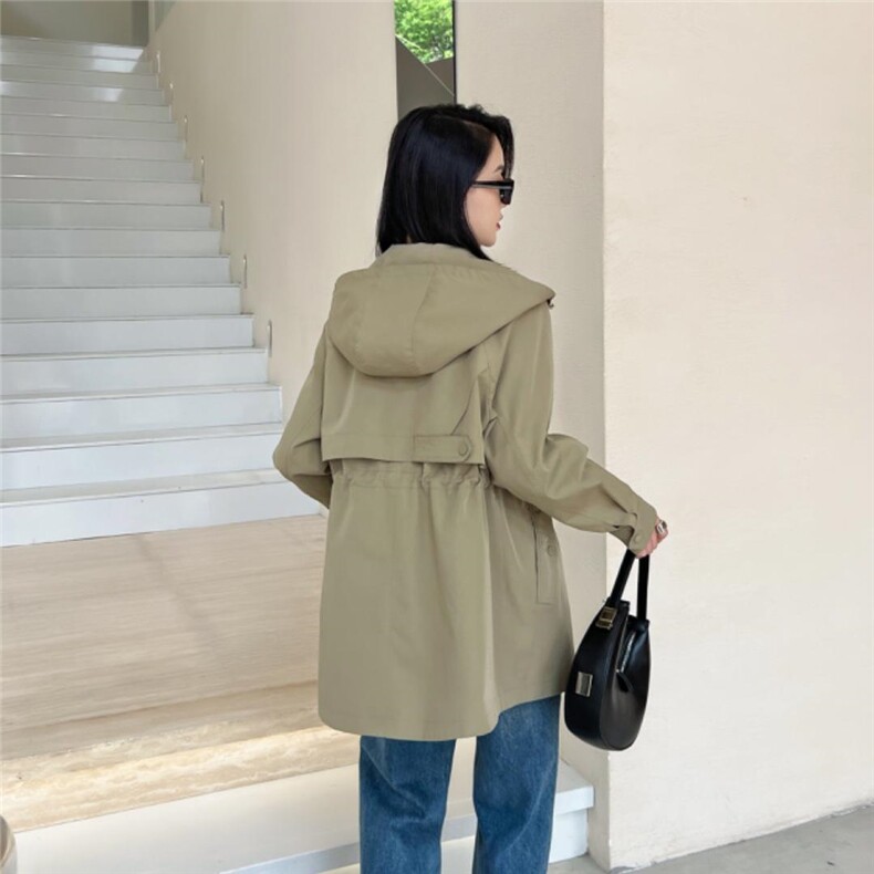 风衣外套，女装风衣，MZ 慕姿