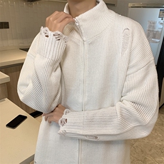 F501P53秋冬立领毛衣外套开衫男装秋冬新款，男装针织衫/毛衣，星座512-6